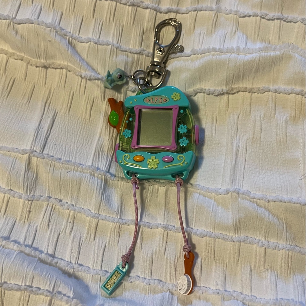 2006 Littlest Pet Shop LPS Lizard Tamagotchi Working